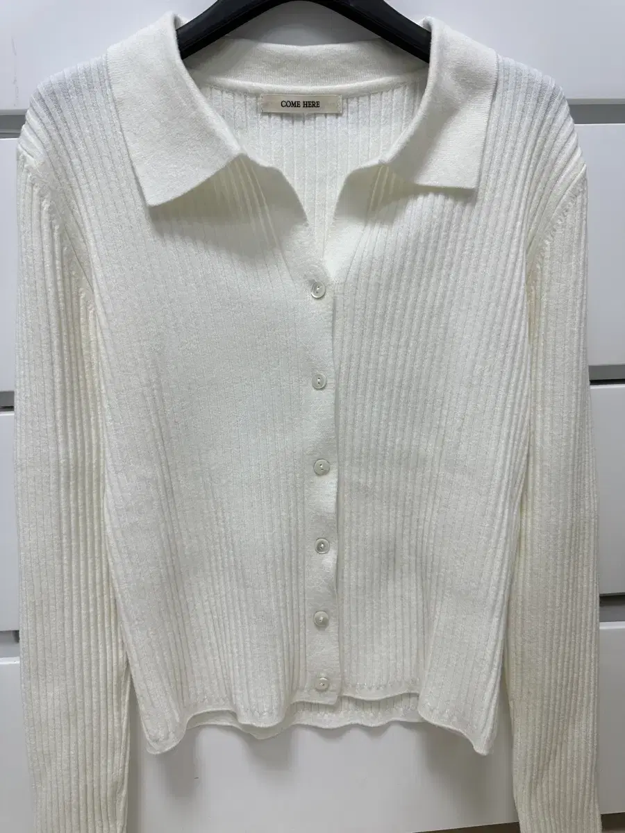 (Last price drop/actual photo O) Gainsla Norton kara Ribbed cardigan (ivory)