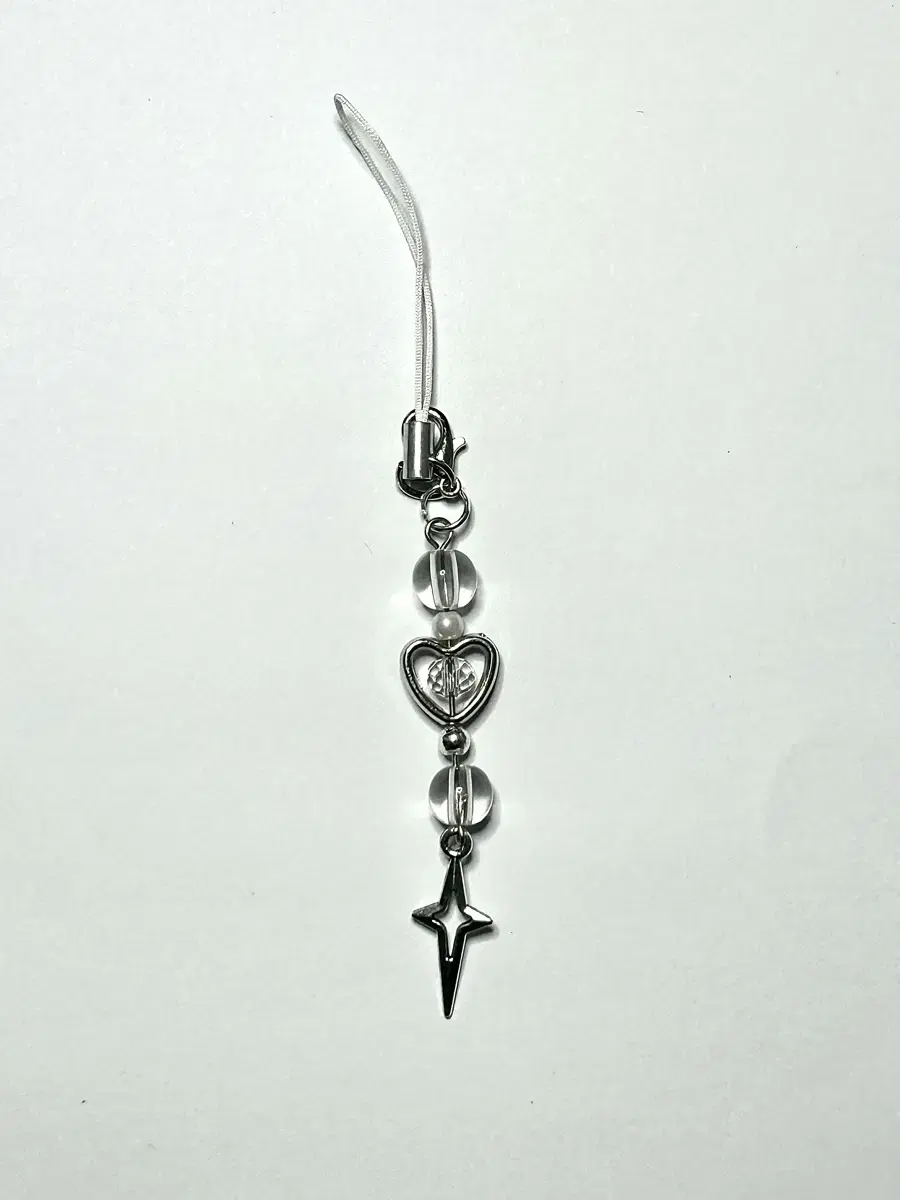 [~12/31 까지 반값판매! ] Silver heart keyring