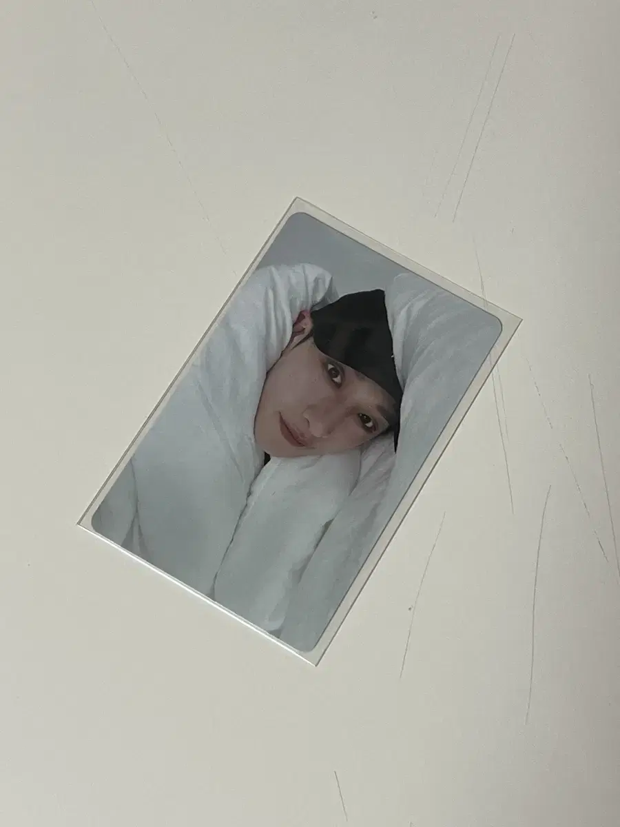 Straykids skz bang chan jyp shop Duvet photocard WTS