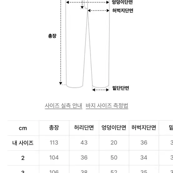 폴리테루 노매뉴얼 콜라보 팬츠 4사이즈 카키