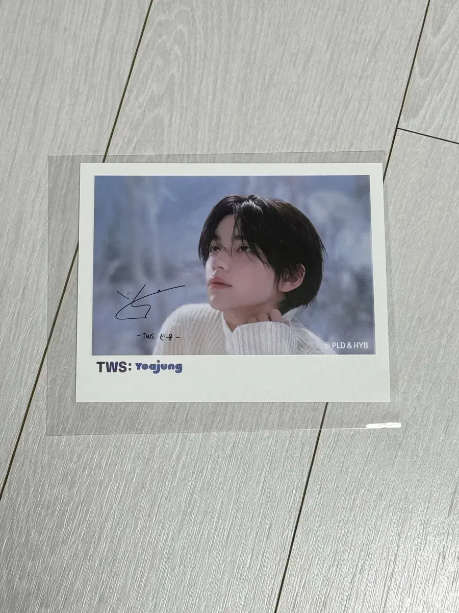 Half-priced Delivery) YoAjeong TWS ShinYu Polaroid