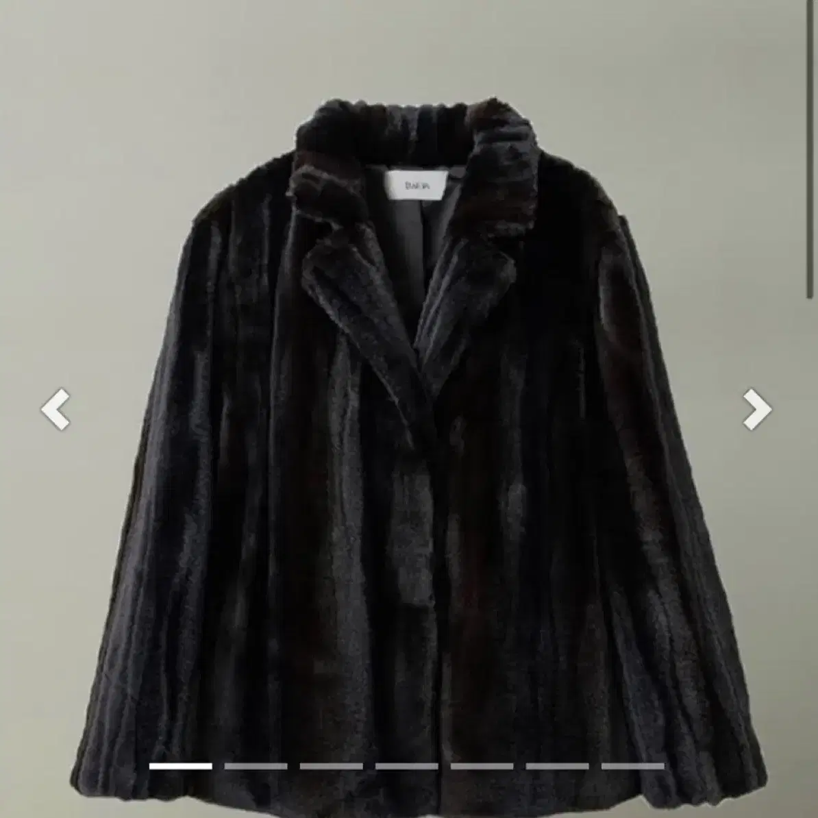 shop daria tilda faux fur 다리아 바티스트 퍼 자켓