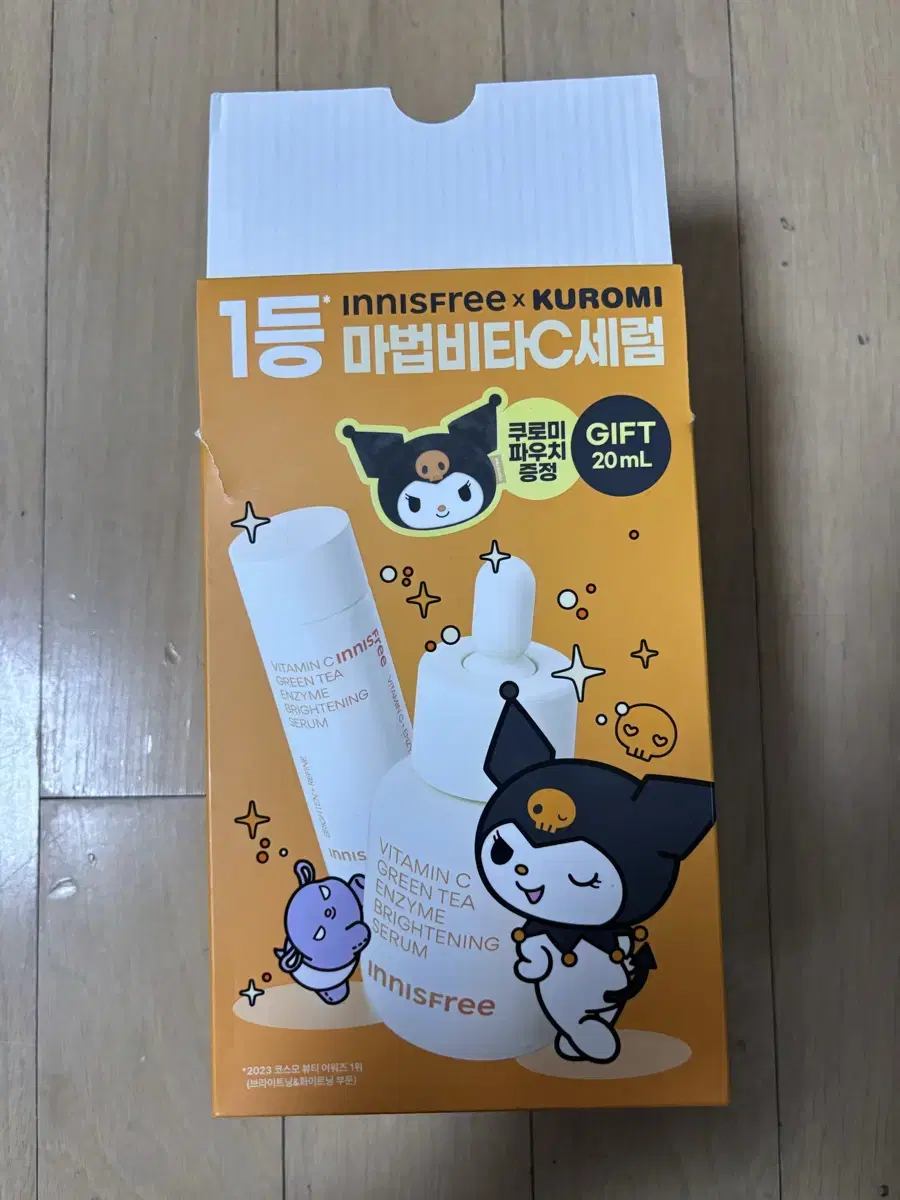 이니스프리 비타c 세럼 70ml+쿠로미 파우치