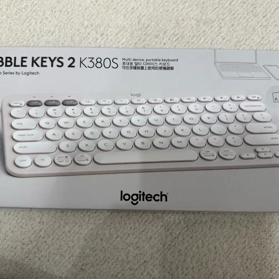 미개봉) 로지텍 K380S 도브화이트