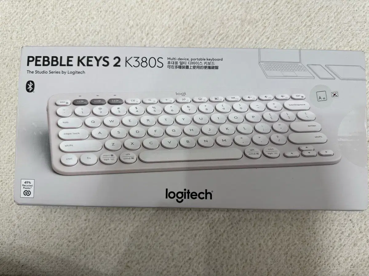 미개봉) 로지텍 K380S 도브화이트