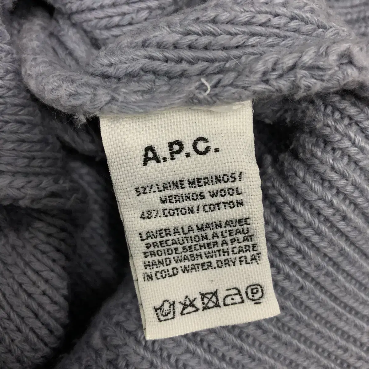 [ A.P.C. ] 아페쎄 울 스웨터