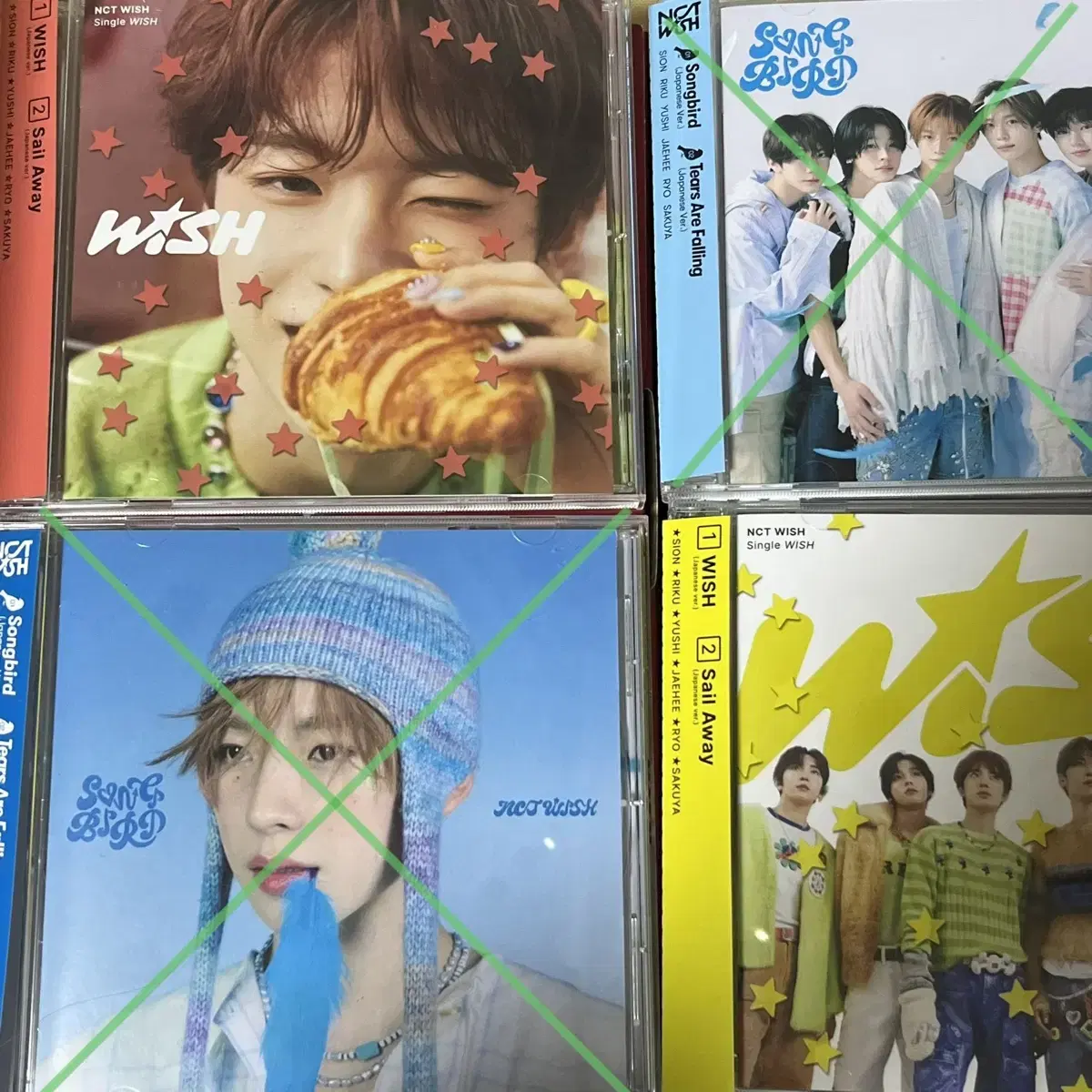 sell) nct wish 유우시 통상반 일본반 개인반 개봉 앨범