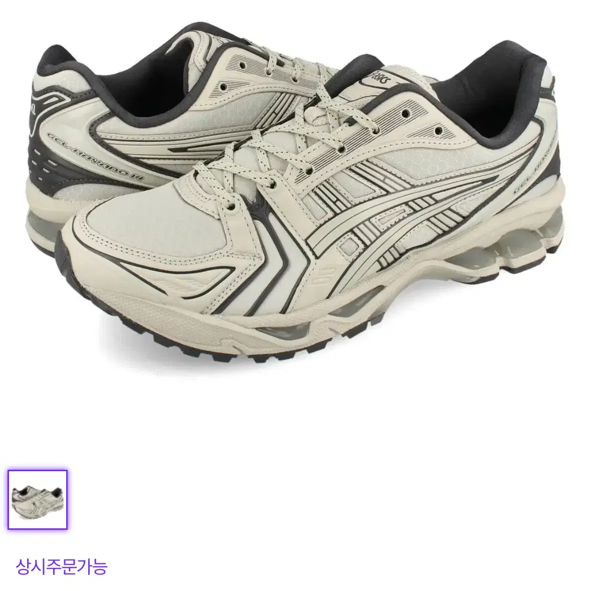 ASICS GEL KAYANO14 화이트 세이지/그레파이트 그레이