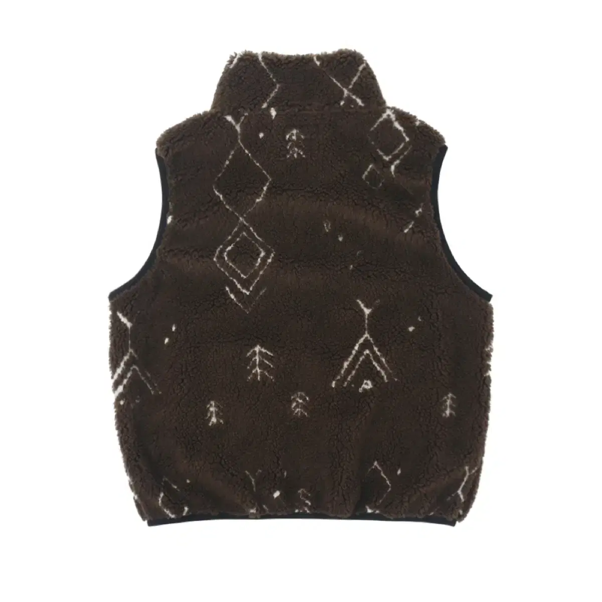 써넥트 Mayan BF Zip Up Vest - Brown