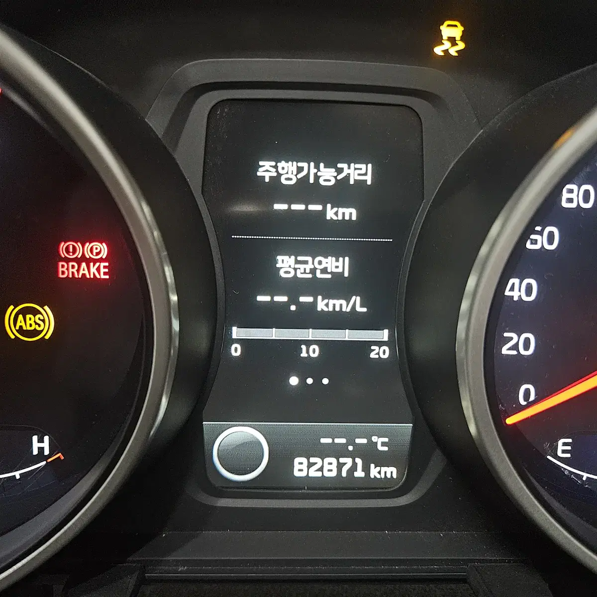 더뉴스포티지R 슈퍼비전 계기판 94033-3W155 8만Km 마감재서비스