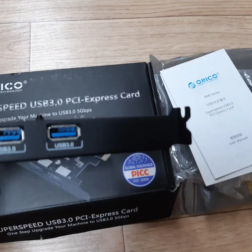 ORICO 2 Port USB3.0 PCI-E Expansion Card