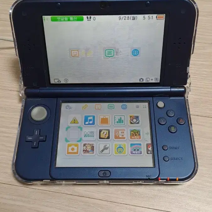 닌텐도 3DS 블루 게임기