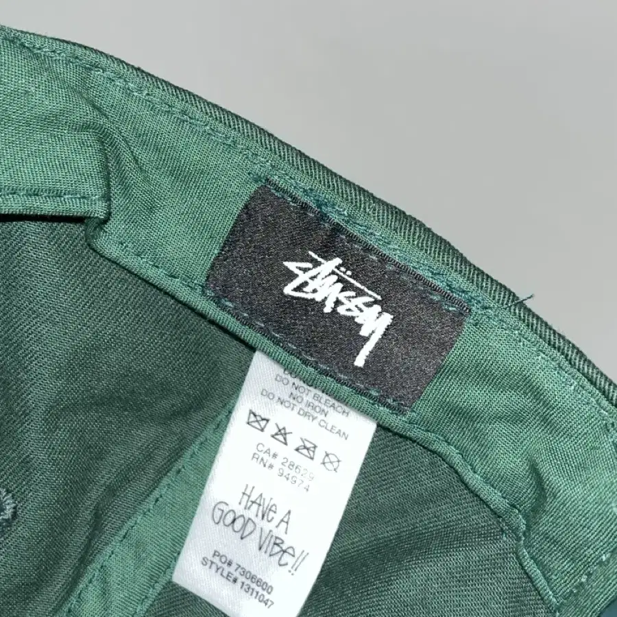 [옷장정리] stussy 스투시 빈티지 S 로우 프로 캡 그린