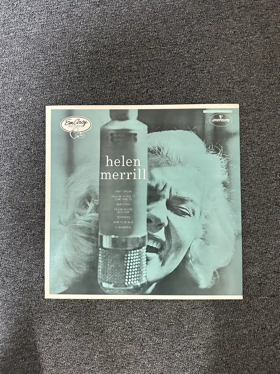 재즈 보컬 Helen Merrill 데뷔 레코드(LP) 팝니다.