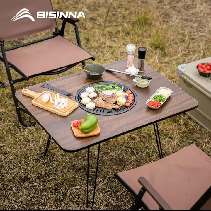 [New] Large Camping Table Camping Shoes Camping BBQ Grill