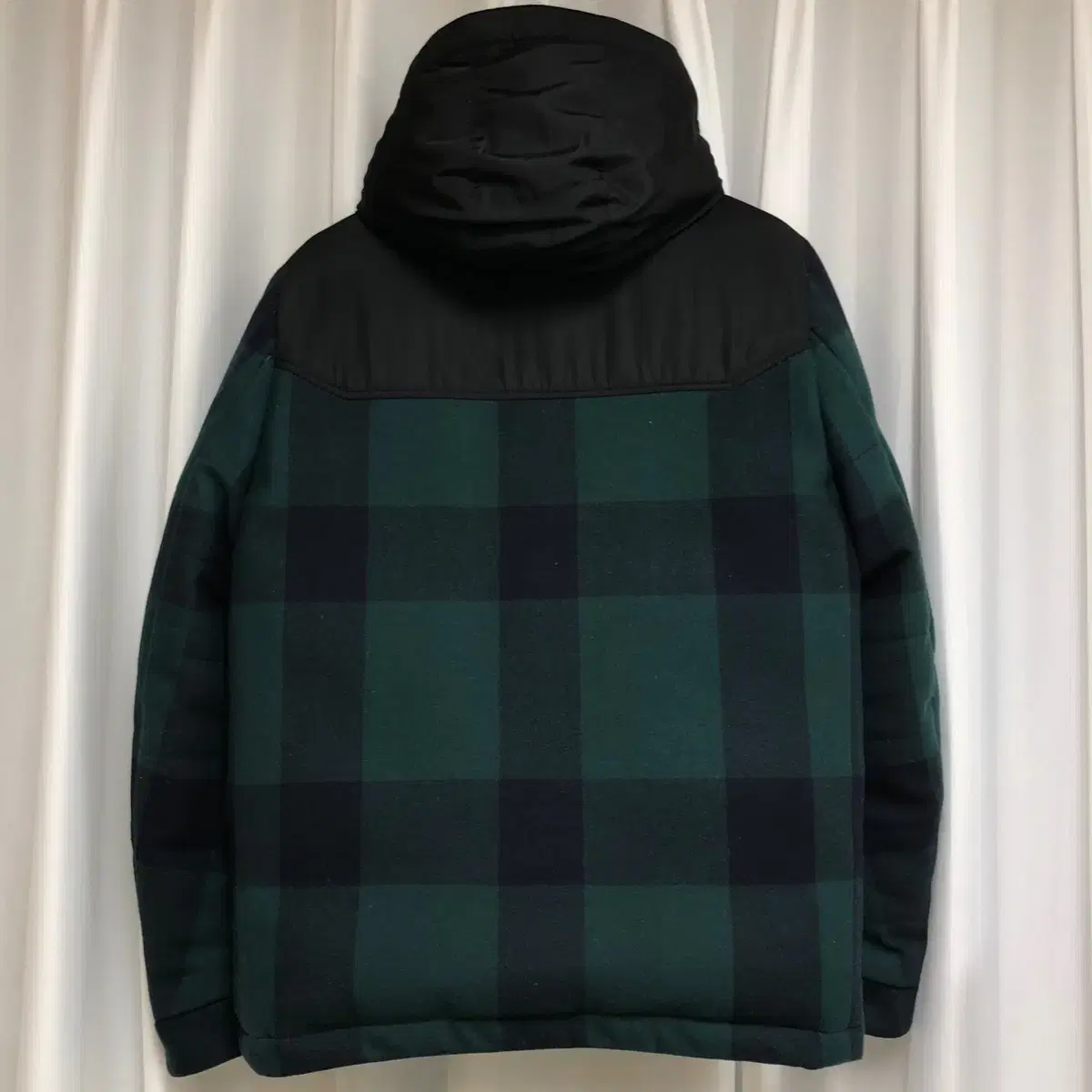 Penfield 펜필드 체크 덕다운 패딩 자켓 (M)