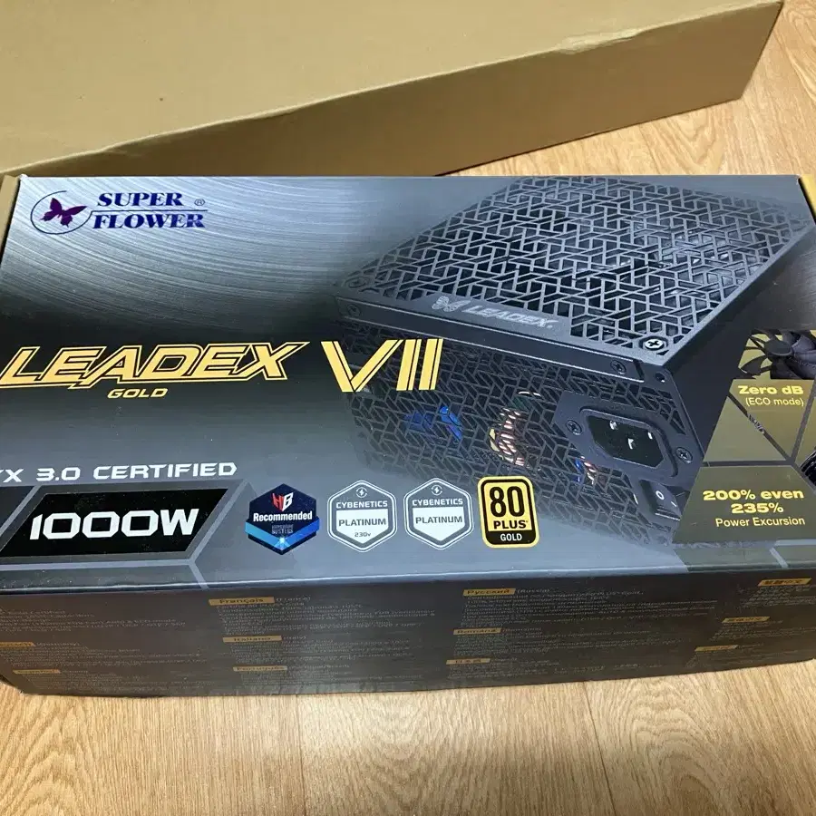 슈퍼플라워SF-1000F14XG LEADEX VII GOLD ATX 3.