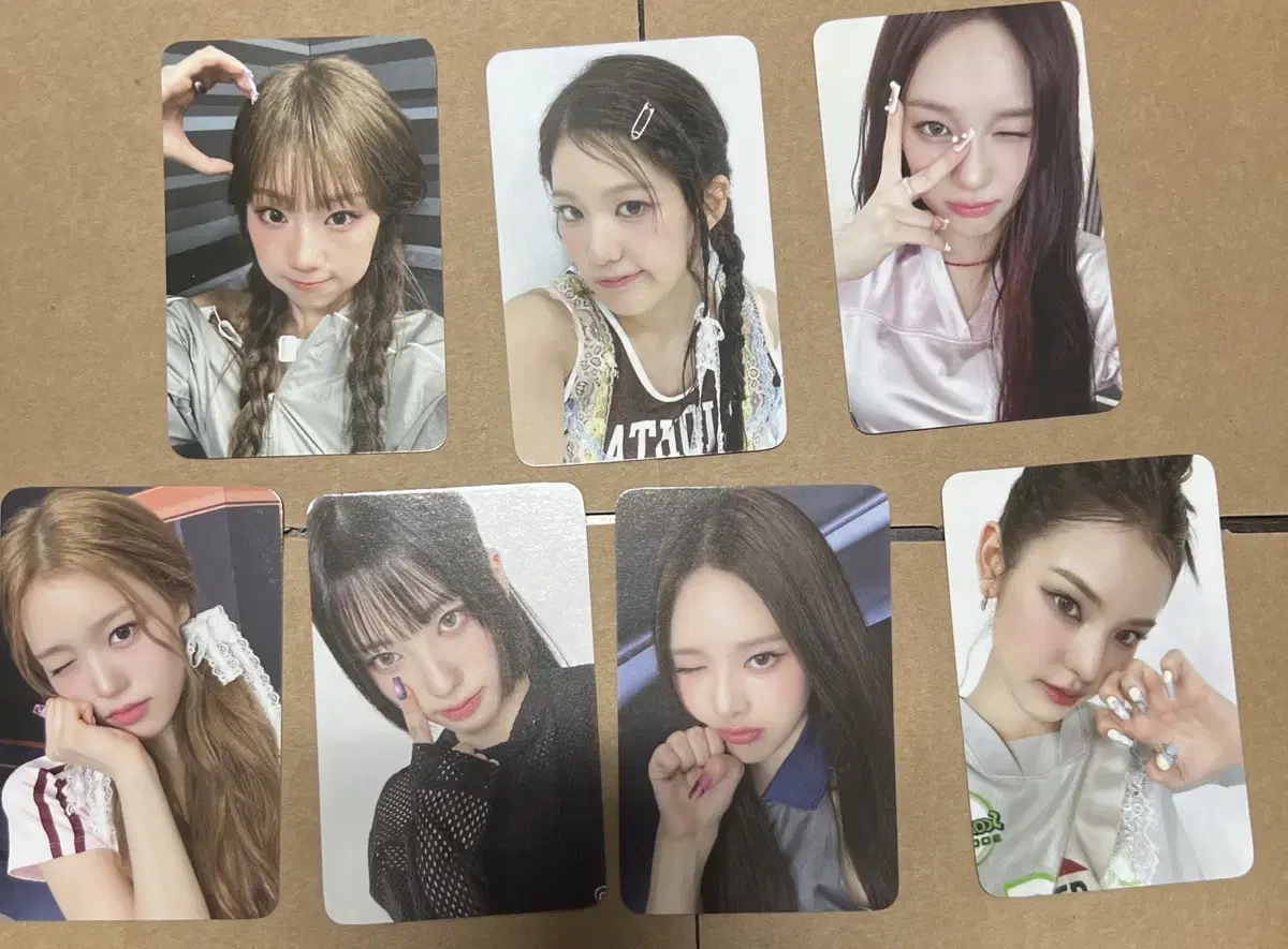 With muu izuna luckydraw events pre-order benefit unreleased photocard photocards bulk transfers