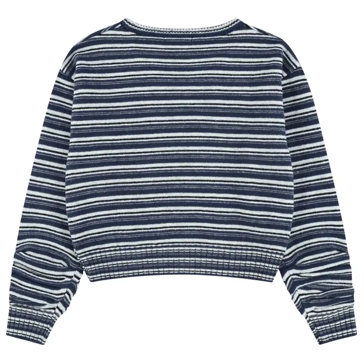 코이세이오 니트 COY STRIPE KNIT NAVY