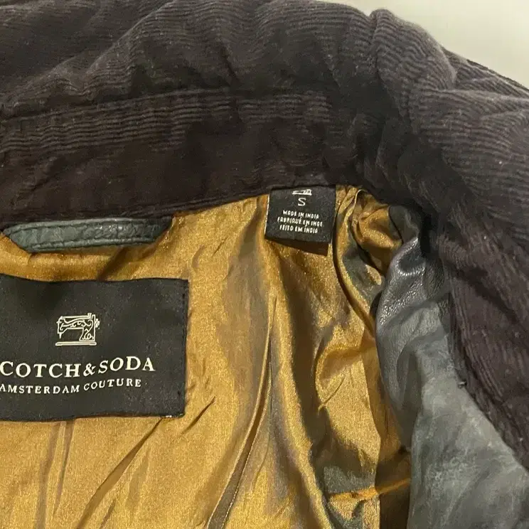 스카치앤소다 퀼팅 자켓 패딩 scotch&soda