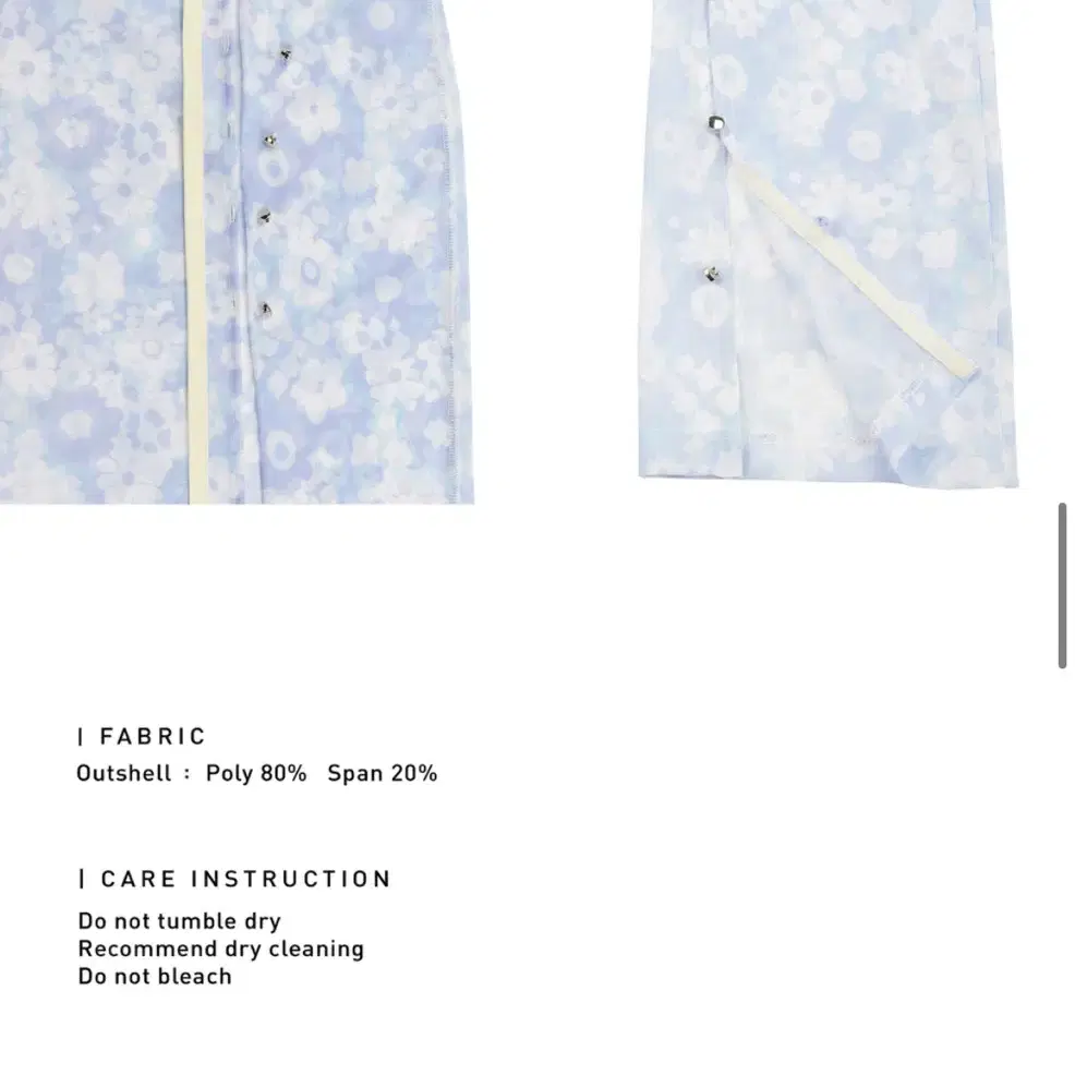 [윤세YUNSE] Flower Print Skirt Pants SET