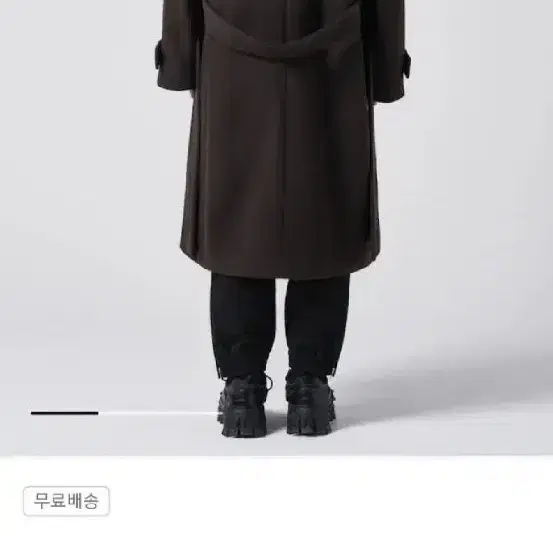 준지 21fw 169 후드코트 44사이즈 브라운