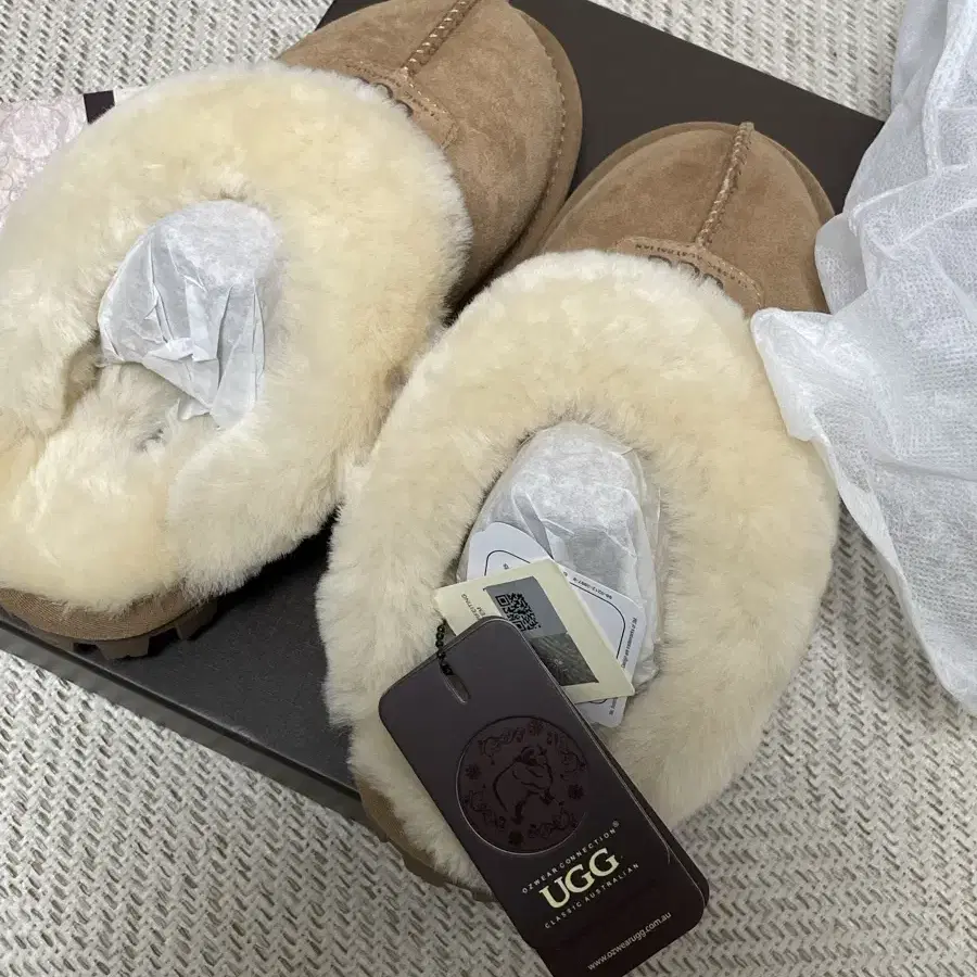 OZWEAR UGG 오즈웨어 코켓 어그 슬리퍼