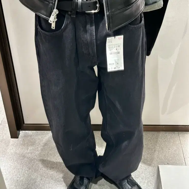 자라 배기핏 데님팬츠 zara baggy fit