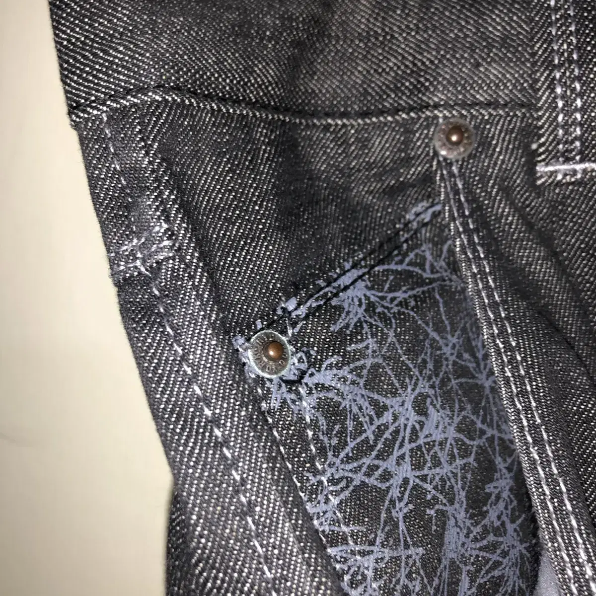 Vintage Zoo york black denim pt