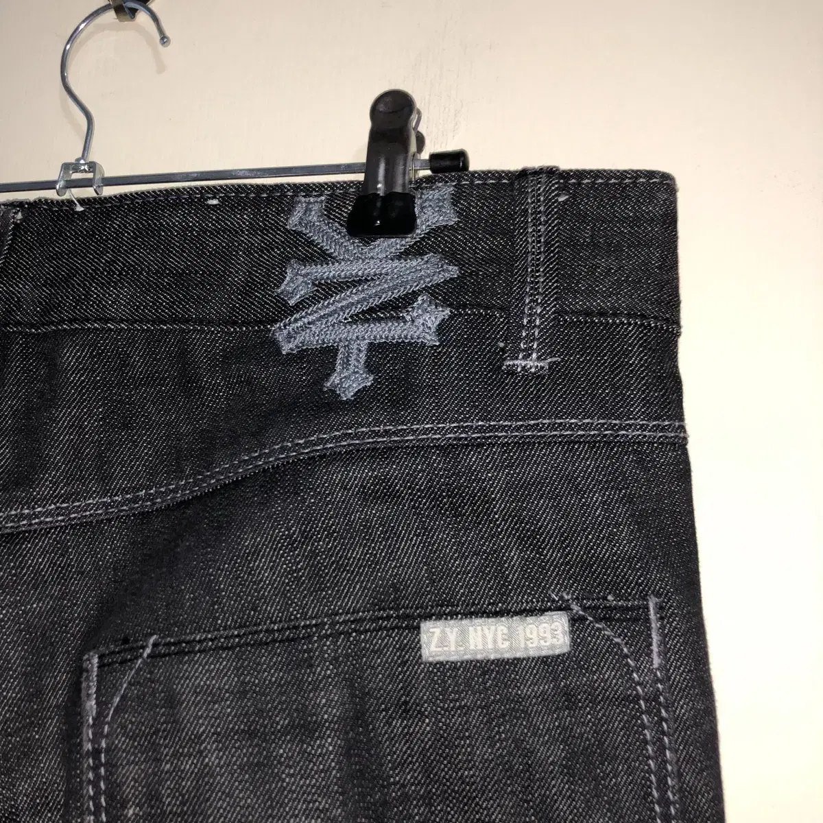 Vintage Zoo york black denim pt