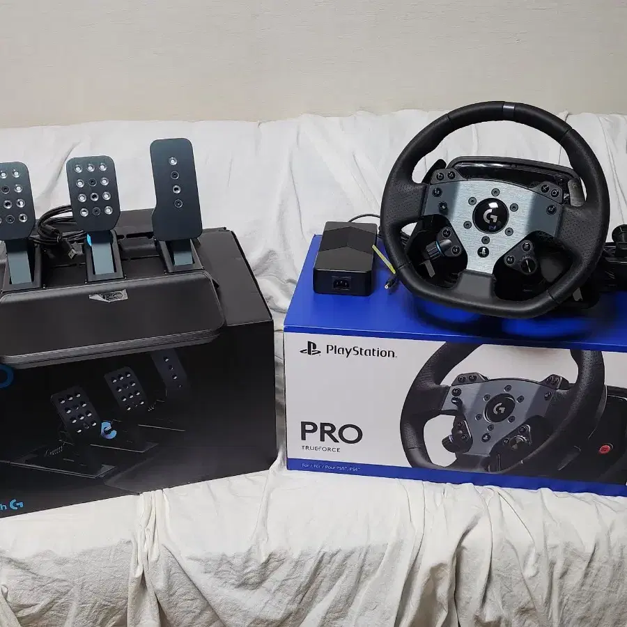 로지텍 G PRO DD(Ps버전) Wheel, Pedal set