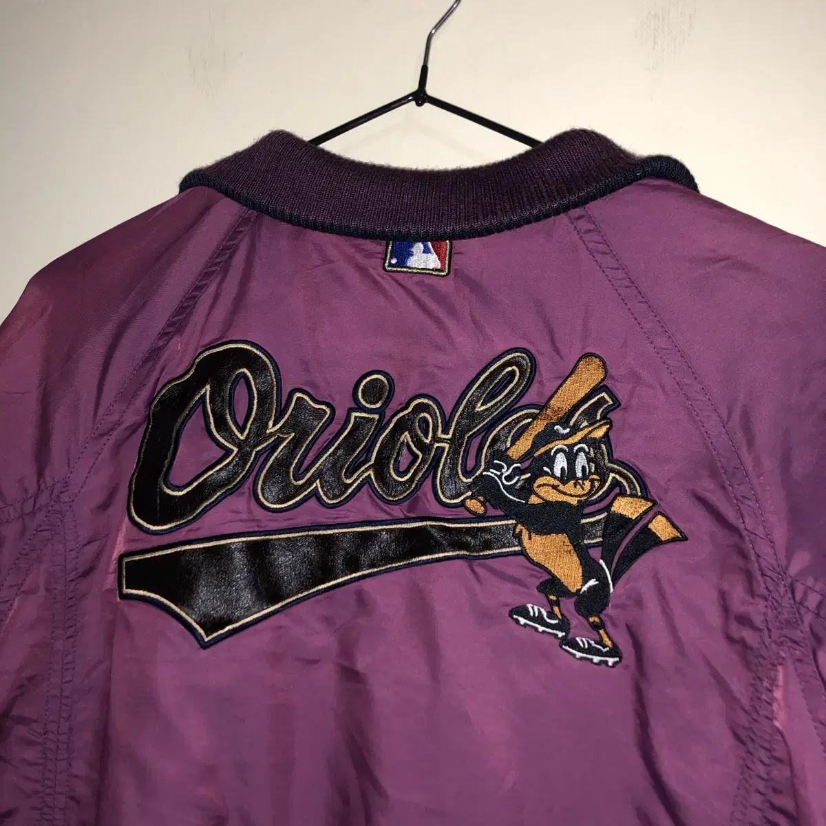 Vintage MLB purple Varsity jacket