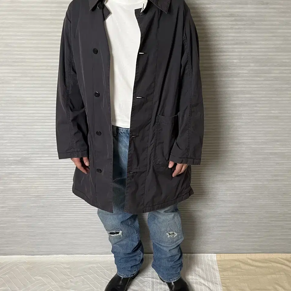 비즈빔 18fw 몽키 코트 visvim grease coat 기자