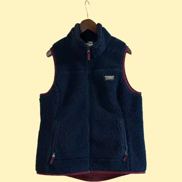 엘엘빈 보아 네이비 플리스 베스트 LLbean