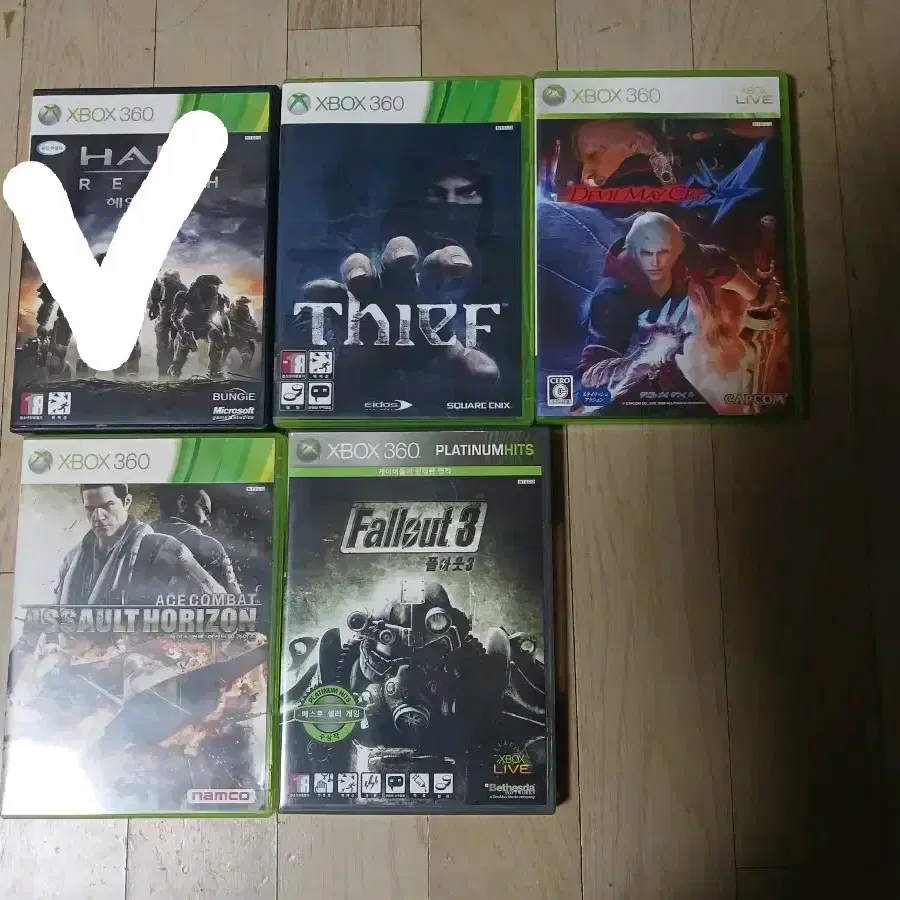 XBOX 게임 시디 여러개 /배송비 포함 /각각 10000원