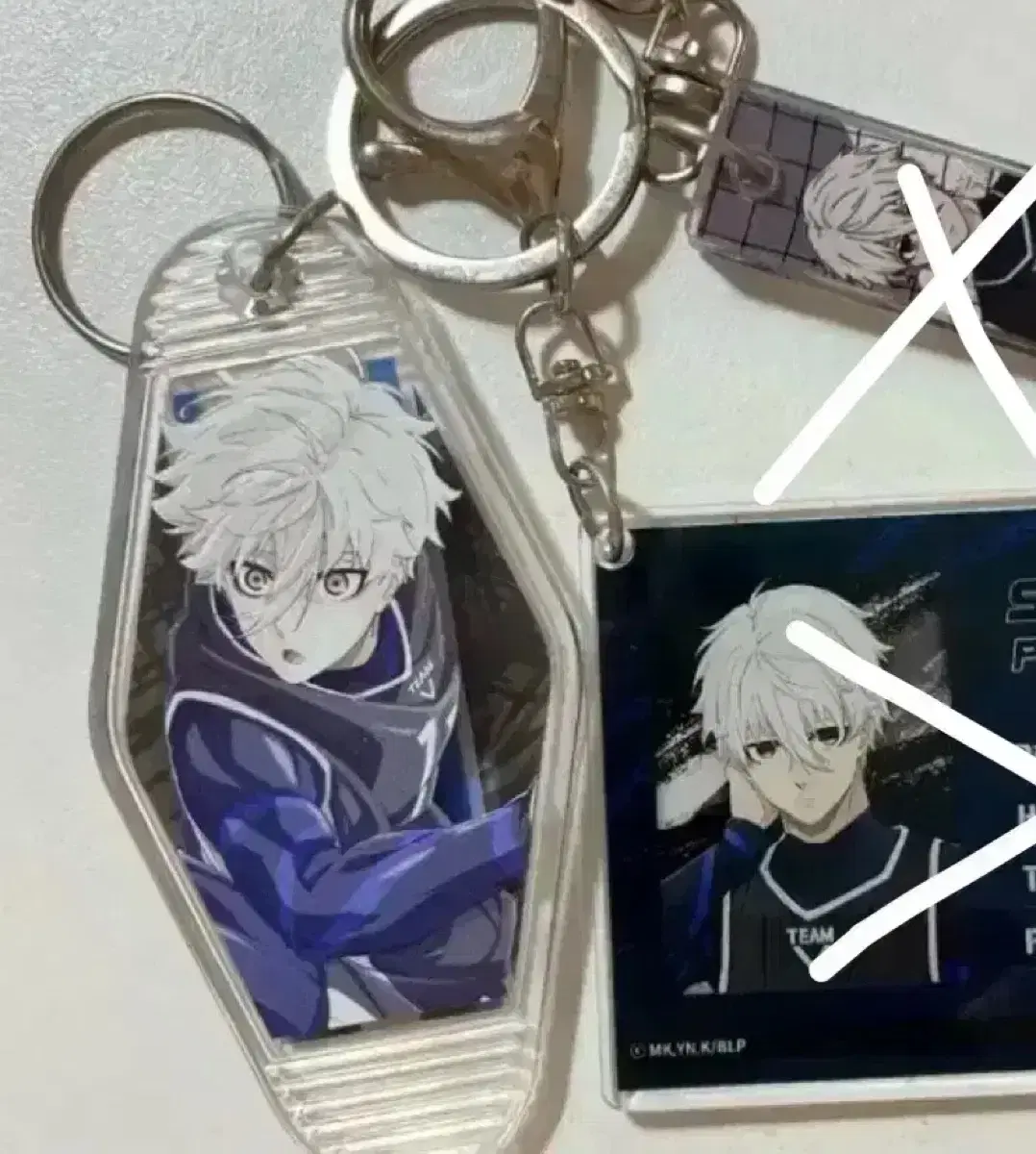 BLUELOCK Nagi AnyPlus acrylic profile hotel keyring keyring