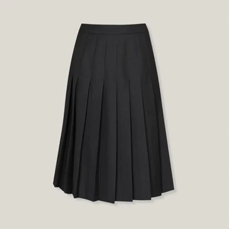 프레쉬라벨 perth pleats skirt (블랙 XS)