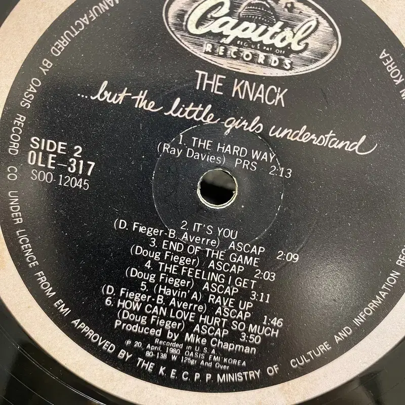 THE KNACK LP / AA6765