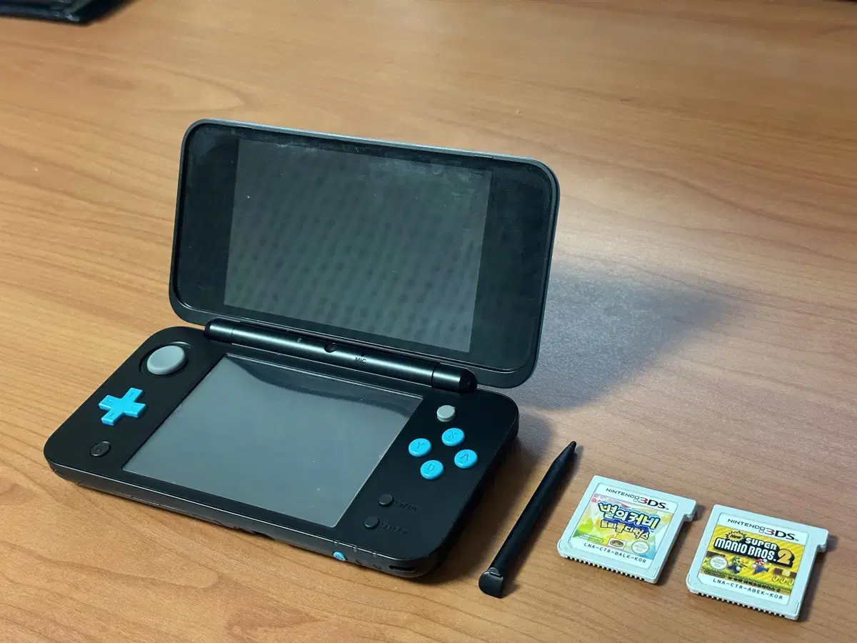 뉴 닌텐도 2ds xl + 3ds 칩 2개