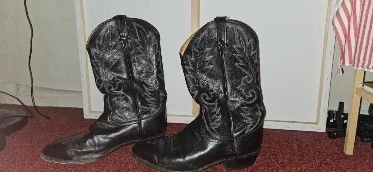 80's USA COWBOY BOOTS 280