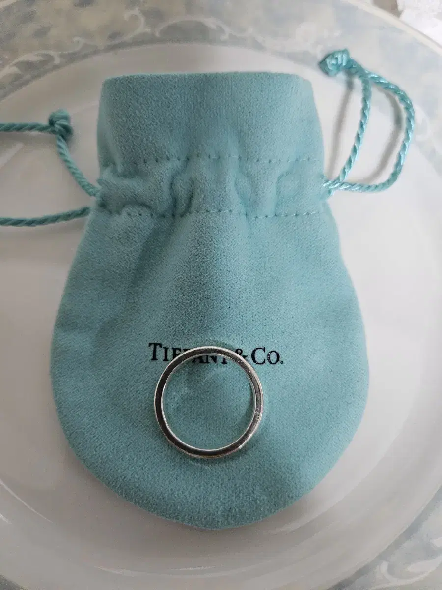 Tiffany&co. 1837 실버링 US 8.5