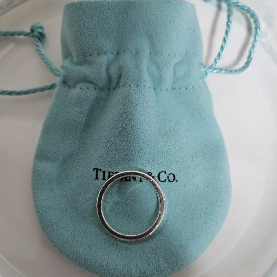 Tiffany&co. 1837 실버링 US 8.5