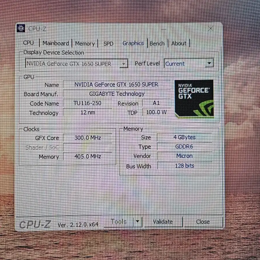 GTX 1650 SUPER (기가바이트)