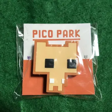 피코파크 러버 피규어 오렌지
