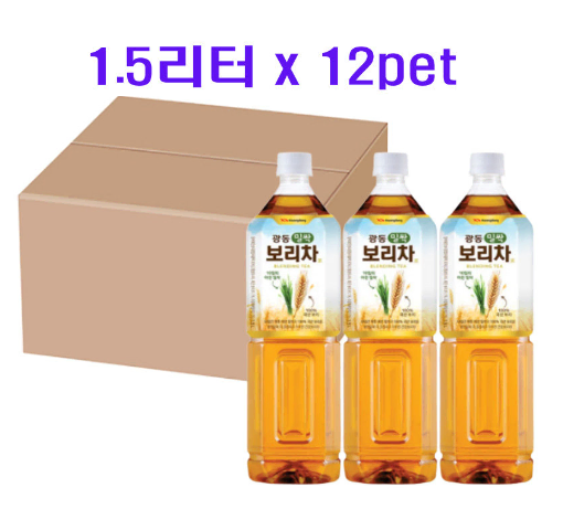 무료배송-광동 밀싹보리차 1.5L 12개