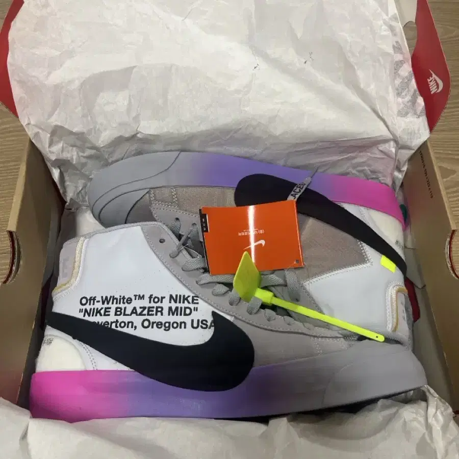 Nike x Off-White Blazer Mid Wolf Grey Se