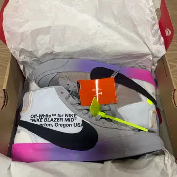 off white blazer wolf grey