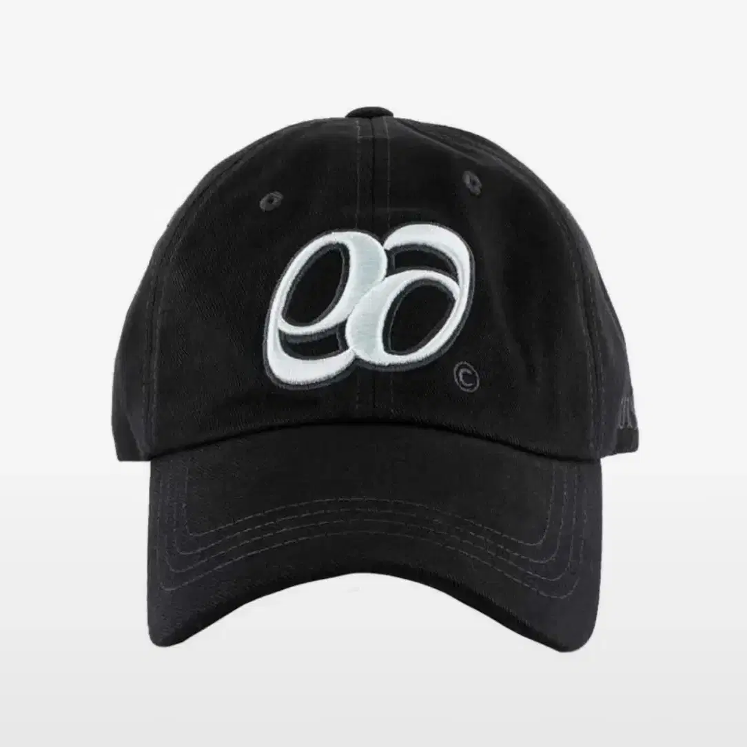 애즈온 모자 99 SYMBOL BALL CAP / BLACK