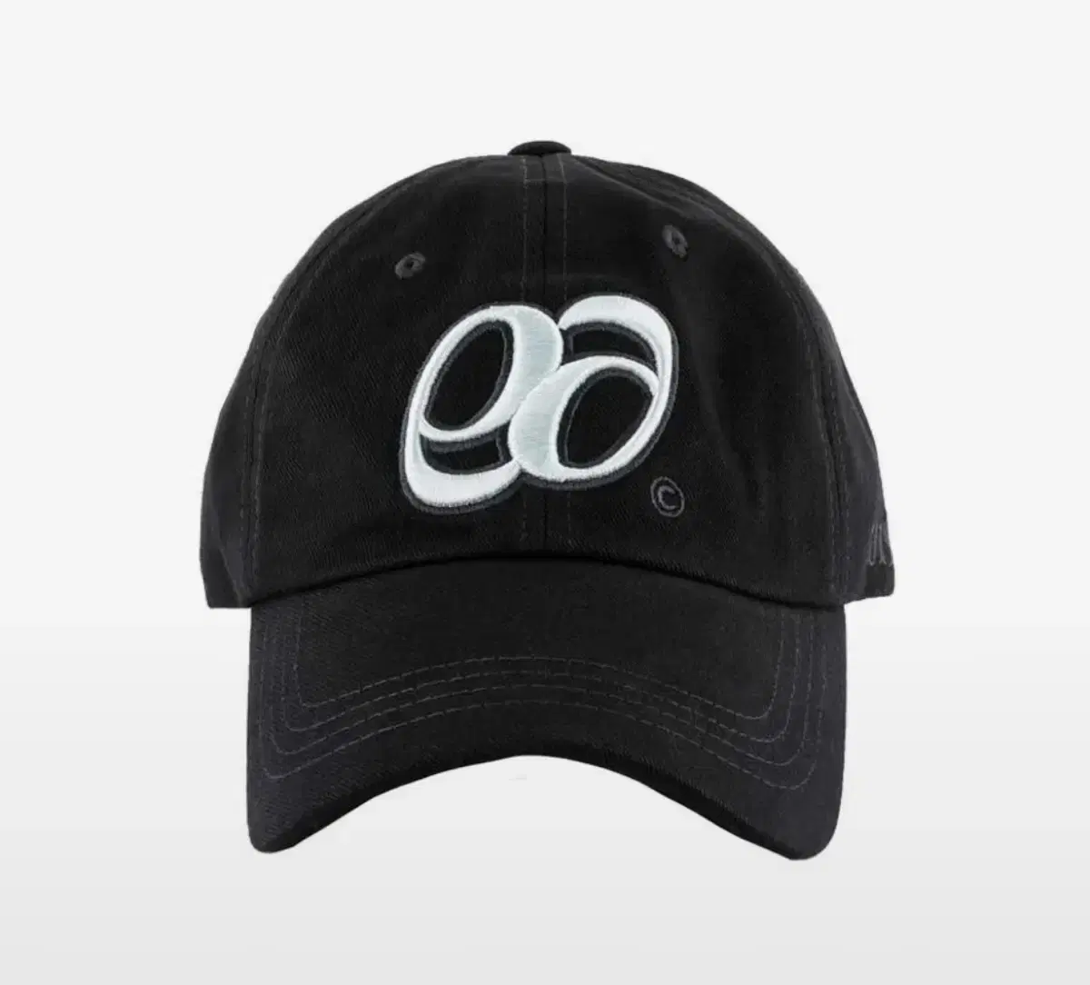 애즈온 모자 99 SYMBOL BALL CAP / BLACK