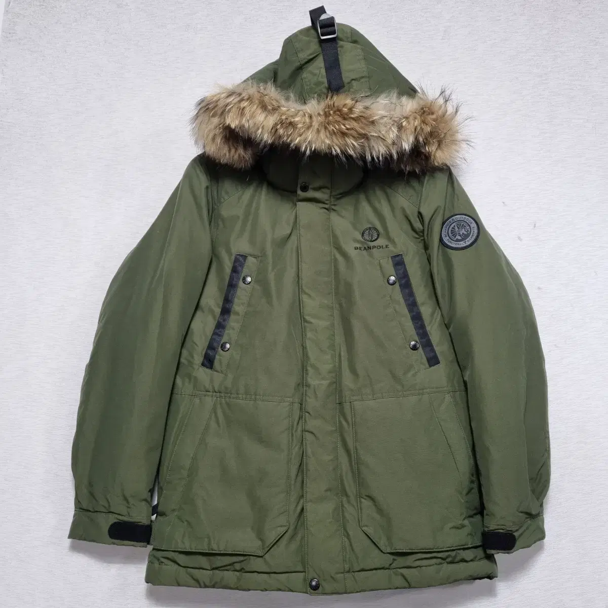 ㅡInfall khaki duck padded jacket W95ㅡ1219